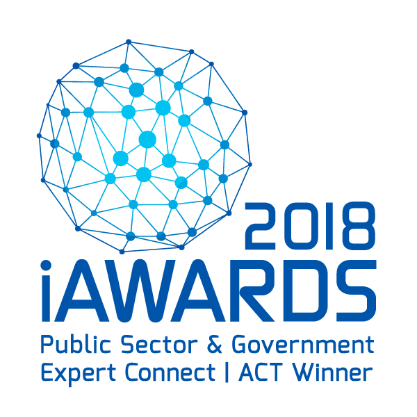 iAwards-2018-Public-Sector-Government-ACT-Winner-Expert-Connect